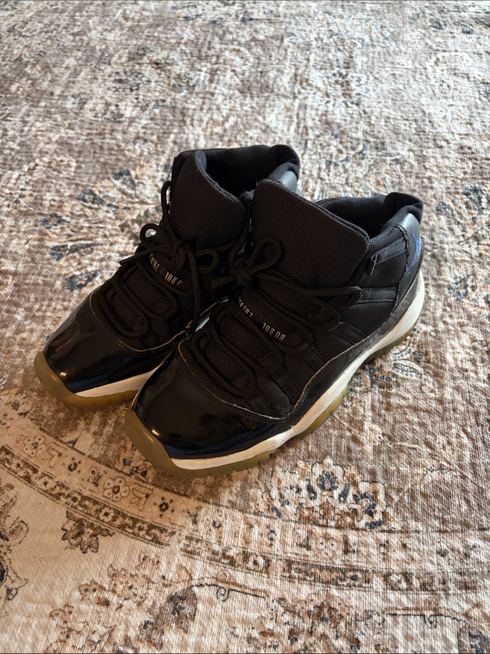 Jordan 11 Black High-Top Space Jam Sneakers - Stylish Everyday Comfort